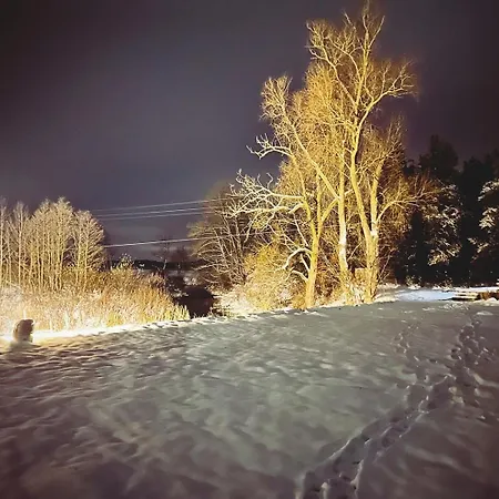 Magiczne Nad Rzeką Toczną Domek alpejski