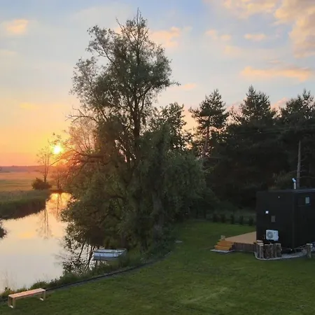 Magiczne Nad Rzeką Toczną Domek alpejski Korczew