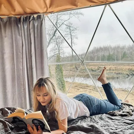 Magiczne Nad Rzeką Toczną Domek alpejski *