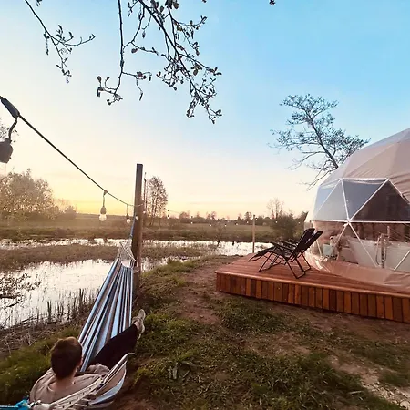 Heaven Reset & Spa & Sauny & Masaze - Adults-Only - Premium Glamping Z Jacuzzi Caloroczny Przy Rzece