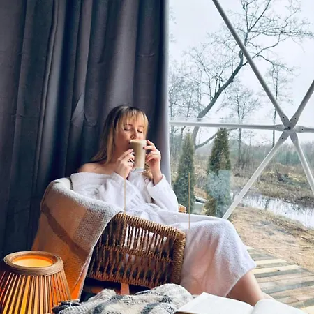 Alpehytte Heaven Reset Luksusowy Glamping Jacuzzi W Naturze Blisko Warszawy (adults Only) Korczew