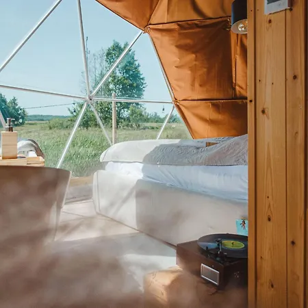 Chalet Heaven Reset Luksusowy Glamping Jacuzzi W Naturze Blisko Warszawy (adults Only) Korczew