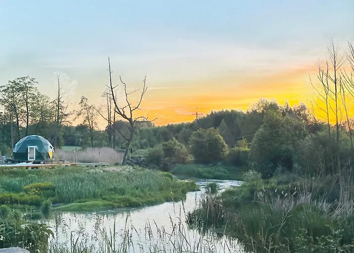 Heaven Reset Luksusowy Glamping Jacuzzi W Naturze Blisko Warszawy (adults Only) Chalet Korczew