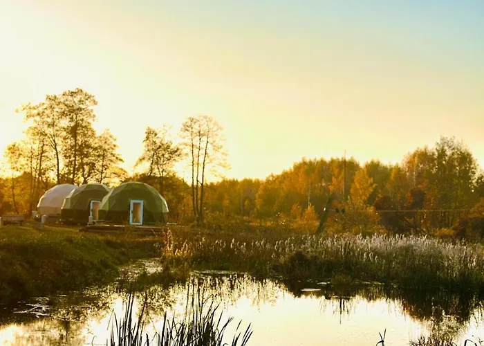 Heaven Reset Luksusowy Glamping Jacuzzi W Naturze Blisko Warszawy (adults Only) * Korczew