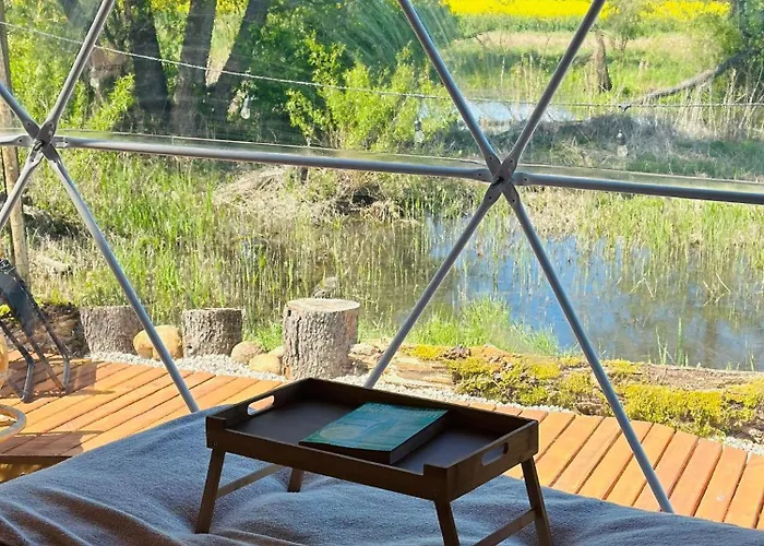 Heaven Reset Luksusowy Glamping Jacuzzi W Naturze Blisko Warszawy (adults Only) Korczew