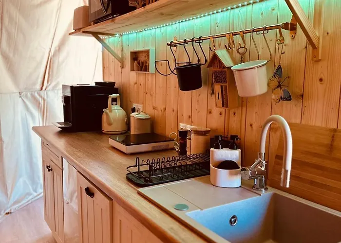 Heaven Reset Luksusowy Glamping Jacuzzi W Naturze Blisko Warszawy (adults Only) * Korczew