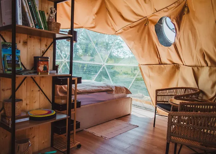 Heaven Reset Luksusowy Glamping Jacuzzi W Naturze Blisko Warszawy (adults Only) Chalet Korczew